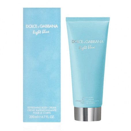 dolce gabbana light blue body cream 100 ml